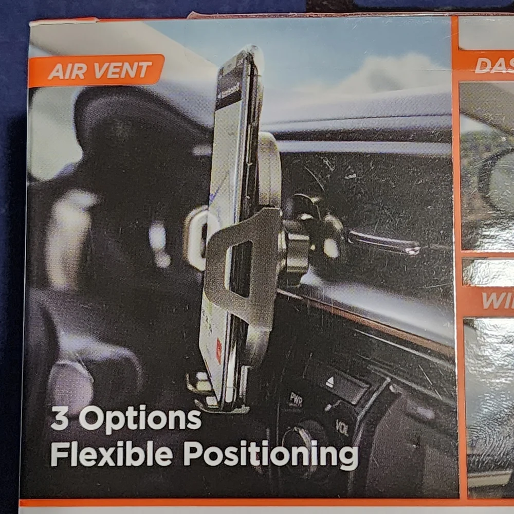 Black Car Vent Phone Mount